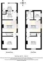 Floorplan - 13 Albert Road, Littlehampton, BN17 7A