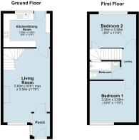 Floorplan 13 Tyler Court, Shepshed.