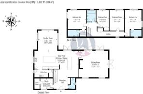 Oak Lodge, Doveden Woods [Floorplan] WHATLEY LANE.