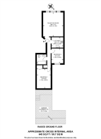 Floorplan area for info only, not for £/sq. ft valuation