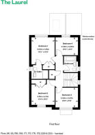 the laurel housetype first floor