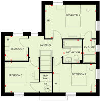 Alderney - First Floor - The Poppies Ph3