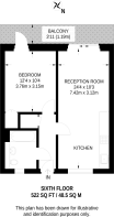 Floorplan area for info only, not for Â£/sq. ft valuation