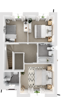 First Floor - 3D