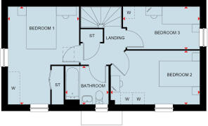 The Spindle first floor