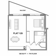 129 West (1 BED)