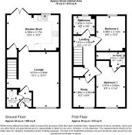 Pennings Close - Floor Plan