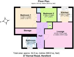 Floor Plan 37 Kernal Road, Hereford HR4 0PR.JPG