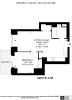 Floorplan area for info only, not for £/sq. ft valuation