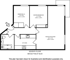 Floorplan area for info only, not for £/sq. ft valuation