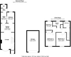Wits End, 1 Stockwood Mews, Cowbridge - all floors