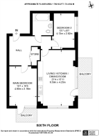 Floorplan area for info only, not for £/sq. ft valuation