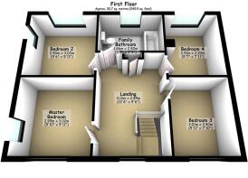 3d Floor Plan FF