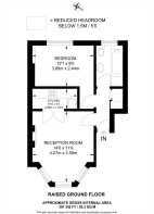 Floorplan area for info only, not for £/sq. ft valuation