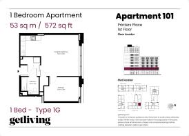 1 Bed Example
