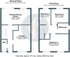 12 Whitley Grove, Stratford Upon Avon - all floors