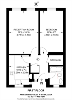 Floorplan area for info only, not for £/sq. ft valuation