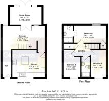 Floorplan - The Dolls House, Norfolk Place, Little