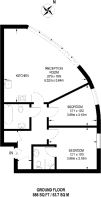 Floorplan area for info only, not for £/sq. ft valuation