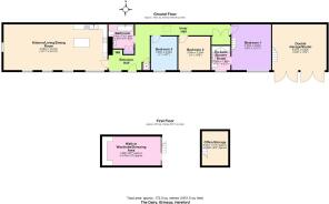 Floor Plan The Dairy, Brinsop, Hereford HR4 7AX (1