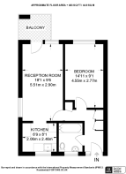Floorplan area for info only, not for £/sq. ft valuation