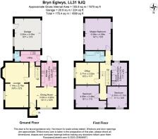 Floor Plan for Bryn Eglwys Llangwstenin LL31 9JQ.j