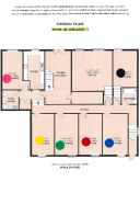 1 Huntsmoor House colour coded FP