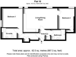 Floor Plan - Flat 10