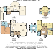 Green Tops - Floor Plan 8590 sq ft
