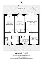 Floorplan area for info only, not for £/sq. ft valuation