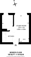 Floorplan area for info only, not for £/sq. ft valuation