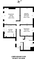 Floorplan area for info only, not for £/sq. ft valuation