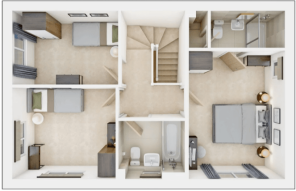 Upstairs
