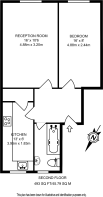 Floorplan area for info only, not for £/sq. ft valuation