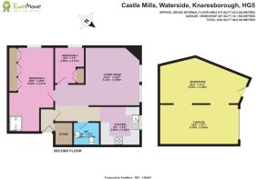 EweMove Harrogate 2D Floor Plan