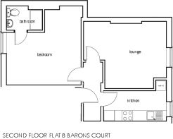 Flat 8 Barons Court Floor Plan