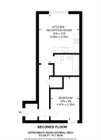 Floorplan area for info only, not for £/sq. ft valuation