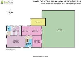 2D Floorplan and Garden