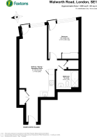 Floorplan area for info only, not for £/sq. ft valuation