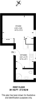 Floorplan area for info only, not for £/sq. ft valuation
