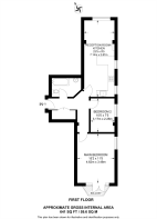 Floorplan area for info only, not for £/sq. ft valuation