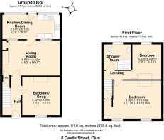 6 Castle Street, Clun FP.png