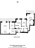 Floorplan area for info only, not for £/sq. ft valuation