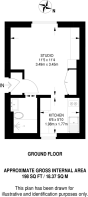 Floorplan area for info only, not for £/sq. ft valuation