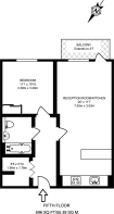 Floorplan area for info only, not for £/sq. ft valuation