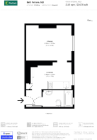 Floorplan area for info only, not for £/sq. ft valuation