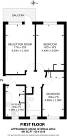 Floorplan area for info only, not for £/sq. ft valuation