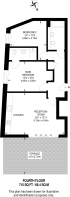 Floorplan area for info only, not for £/sq. ft valuation