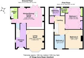 Floor Plan - Kings Acre Road, Hereford HR4 0QJ.JPG