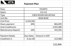 PAYMENT PLAN